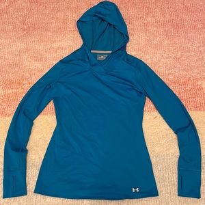 Under armor Cold gear athletic hoodie long sleeve shirt